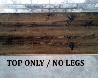 Table top, desk top, coffee table top, reclaimed wood, top only no legs, made to order, table top only