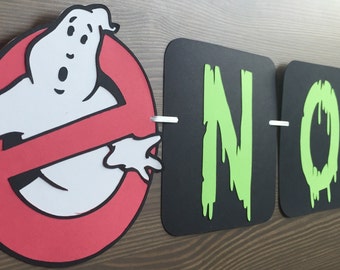 Ghostbusters Inspired Party Banner Ghostbusters Birthday