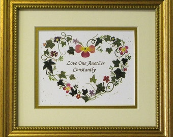 Framed Love One Another Constantly