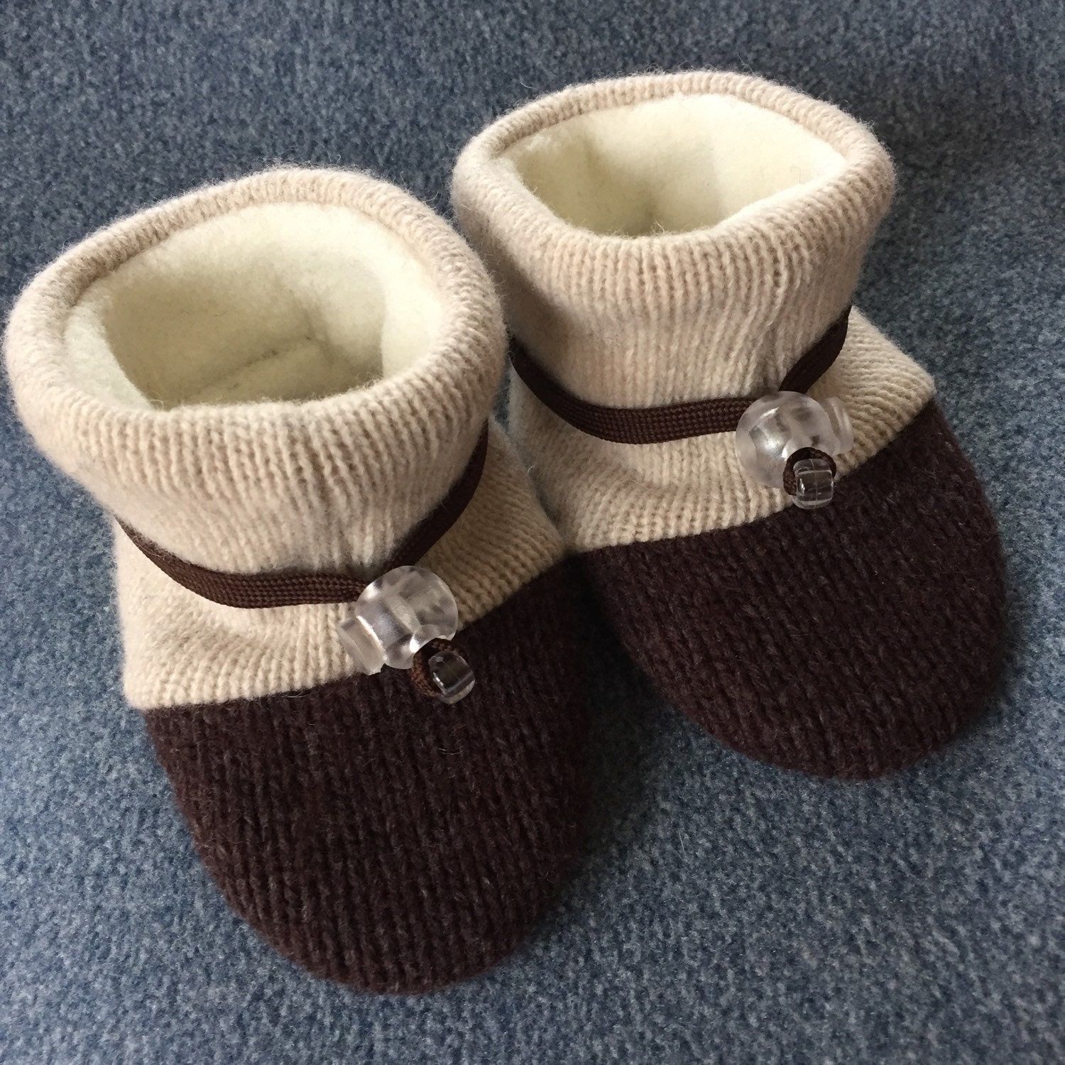 Baby boy or baby girl baby bootie nonslip soft sole shoe