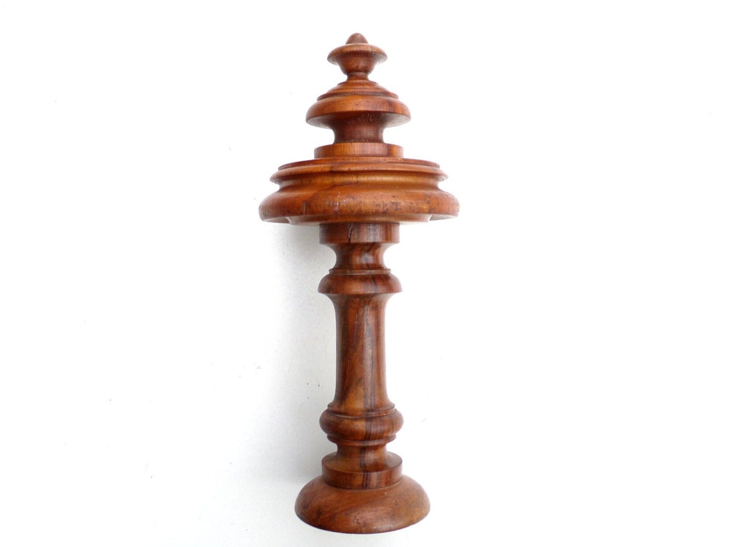 Antique Newel Staircase Post Cap Finial Post Cap Finial