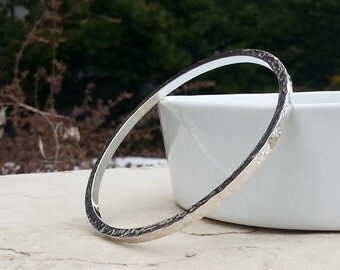 Handmade Sterling Silver Chain Bracelet with by HEvansGems on Etsy