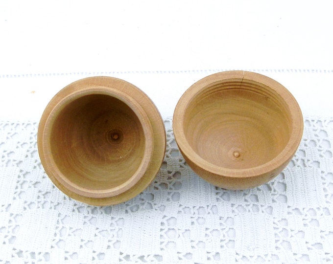 Antique French Wooden Egg Shaped Box, Retro Vintage Home Interior, Gift, Brocante, Shabby Chateau, French Country Decor, Collectible, Yew Antique French Wooden Egg Shaped Box, Retro Vintage Home Interior, Gift, Brocante, Shabby Chateau, French Country Decor, Collectible, Yew