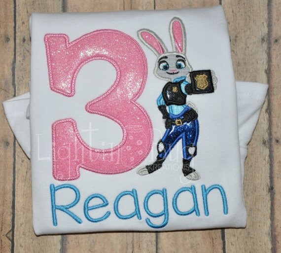 zootopia birthday shirt