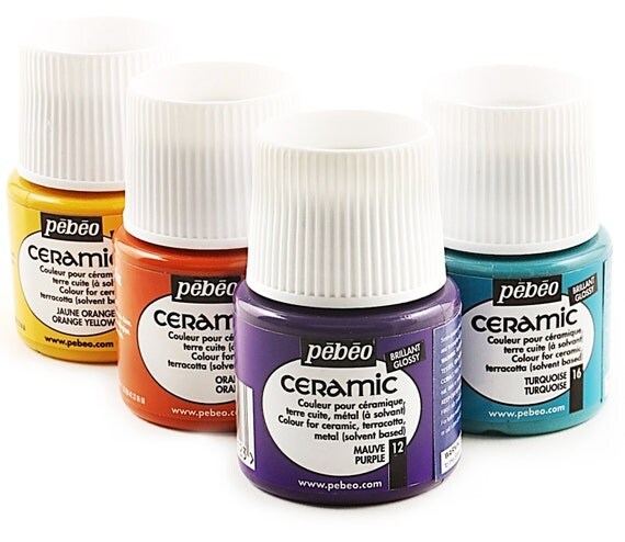 pebeo ceramic enamel effect color paints pottery glass mirror plexiglas metal terracotta canvas pebeo ceramic enamel effect color paints pottery glass mirror plexiglas metal terracotta canvas