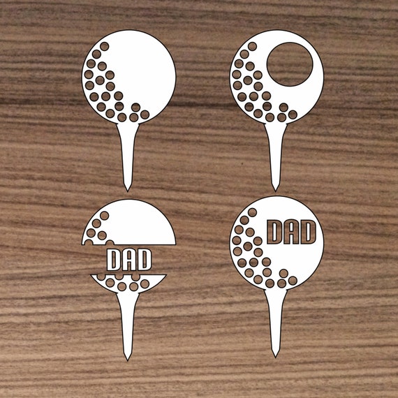 Download Golf ball SVG cutting file / silhouette studio and cricut golf