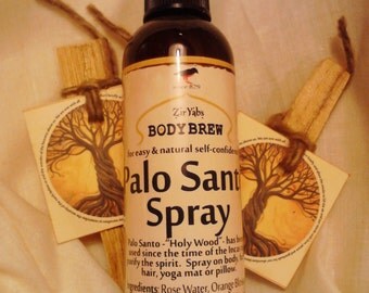 Palo Santo Spray | Holy Wood | Relaxation Spray | Good Energy replaces Bad Energy | Aromatherapy