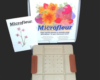 Microfleur Max 5" (13 cm) Microwave Flower Press