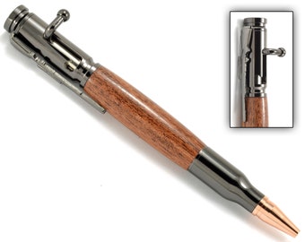 Gun Gifts - Custom Wood Pen - Unique Gun Gifts for the Gun Lover Personalized Gun Gifts Engraved Wood Pens Engraveable Gun Gifts