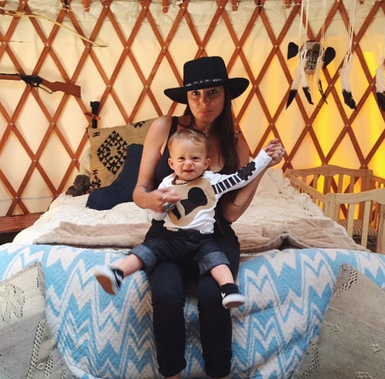 Guitar bodysuit Baby clothes amazing Acoustic