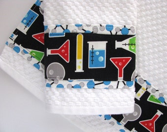 Kitchen, hand towels, chemistry, science gift, Kitchen towels, august ave, tea towel, geekery, gift, hand towels, science, chemistry