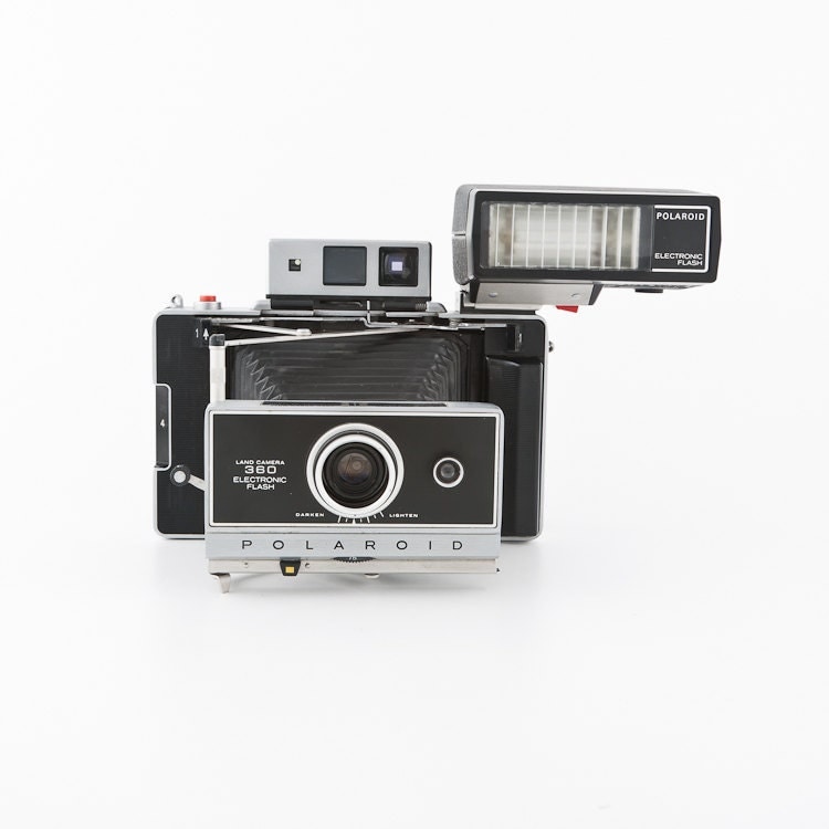 POLAROID Land Camera 360 Electronic Flash with by ShutterLightOC