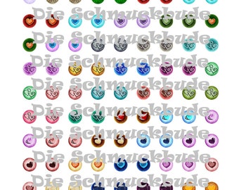 V-00019 - Template for Cabochons 12mm