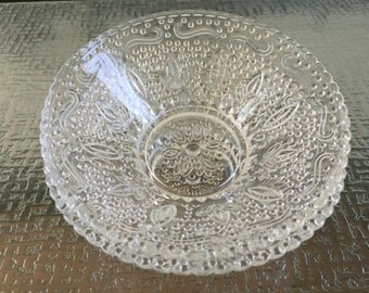 Federal Glass Company Heritage Pattern Berry Bowls