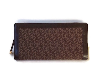 SUBLIME. Leather wallet / tan leather wallet / women's