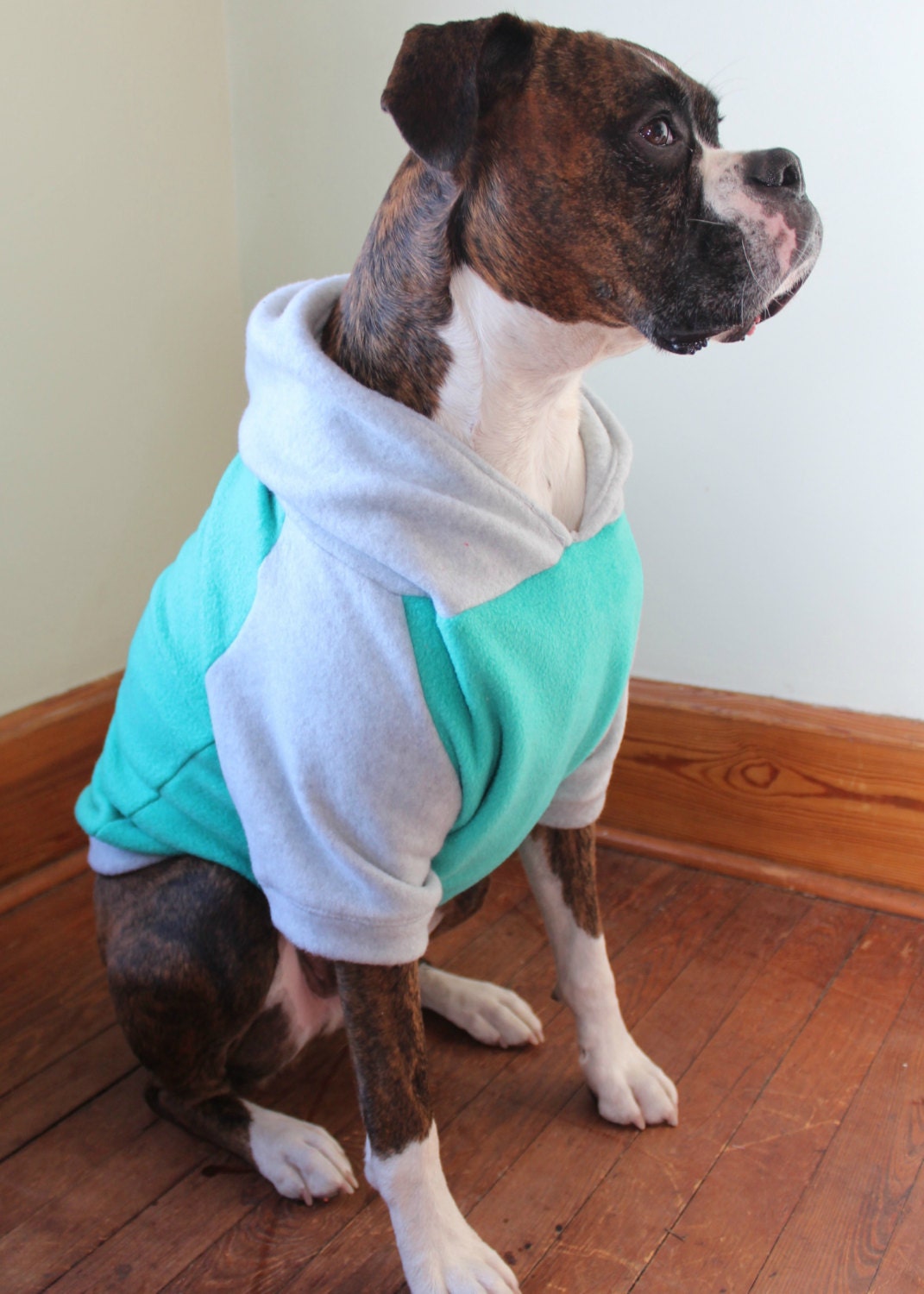 Dog Hoodie Large Dog Sweater Clothing for by BullenBeisser on Etsy