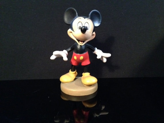 Disney Mickey Mouse Hand Carved Wood by BryleighsBasement on Etsy