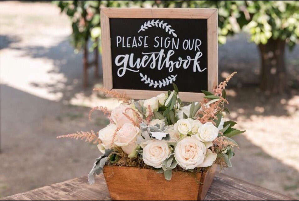 Chalkboard sign / Customized sign / Gift table sign / Wedding