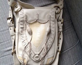 Leather holster, leather utility belt, festival belt, steam punk belt, tribal jungle, navaho, messenger bag