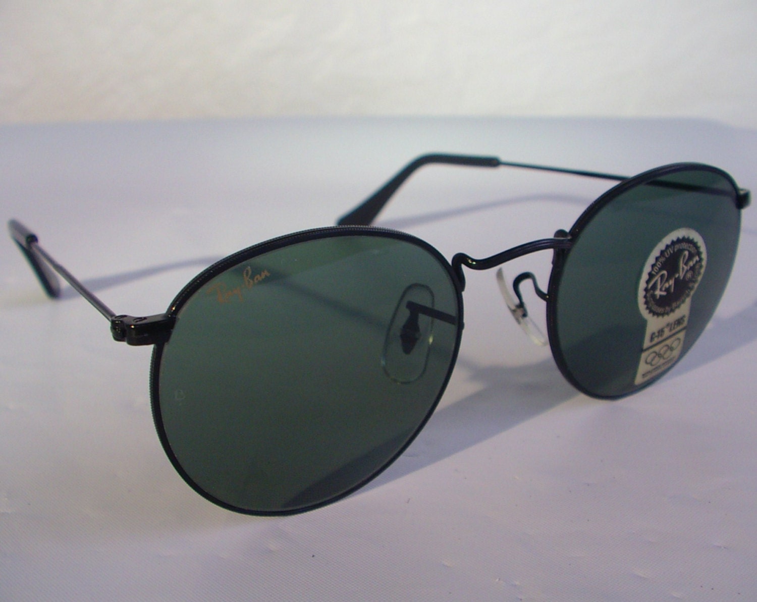 ray ban round black metal ray ban round black metal