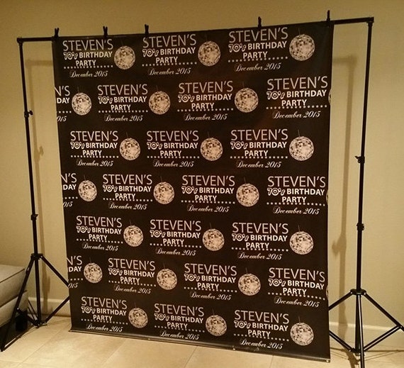 50 Birthday Party backdrop Hashtag Party decor Dessert Table