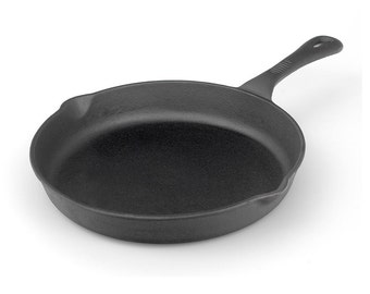 Cast Iron Skillet Pan by Victor Cookware Quality Made Heat Resistant Seasoned Non-Stick Pans - 6.5", 8", 10", 11.5" Inch Sizes