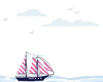 Michael Miller Fabrics - Sail Away Bloom - DC5620-BLOM-D