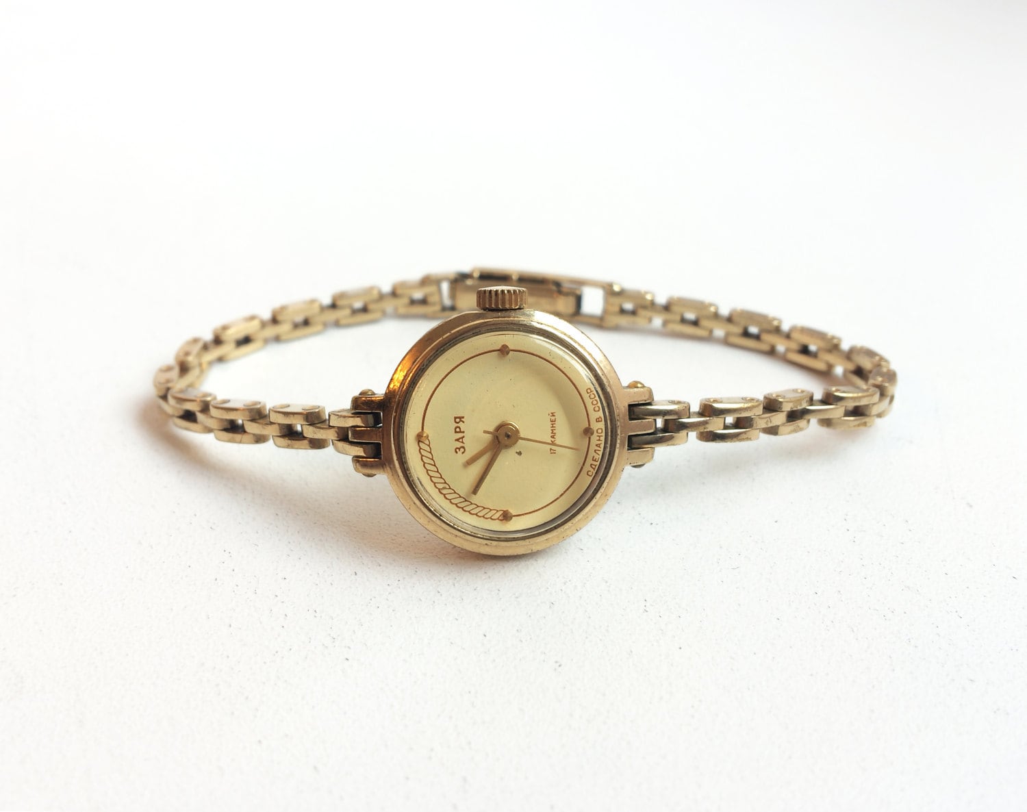 Ladies Soviet Cream Leather white Dial main image 1