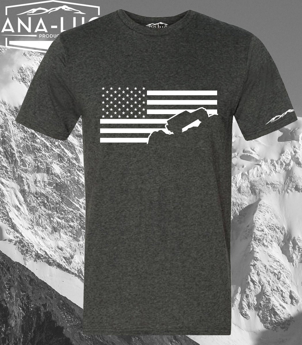 american flag jeep t shirt