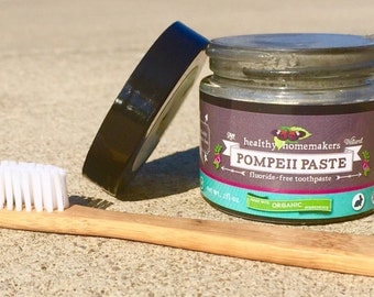Remineralizing Toothpaste - Natural Whitening Paste Reverse Decay - Fluoride Free - Glycerin Free - Polished Shine