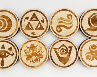 Zelda Coasters (Set of 8)
