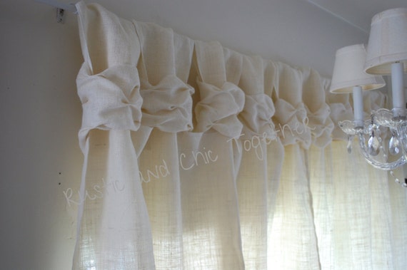 Arpillera cortina arpillera blanca fichas ancho acanalado