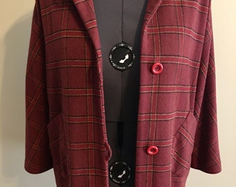 VTG Wine Winter Midi Coat