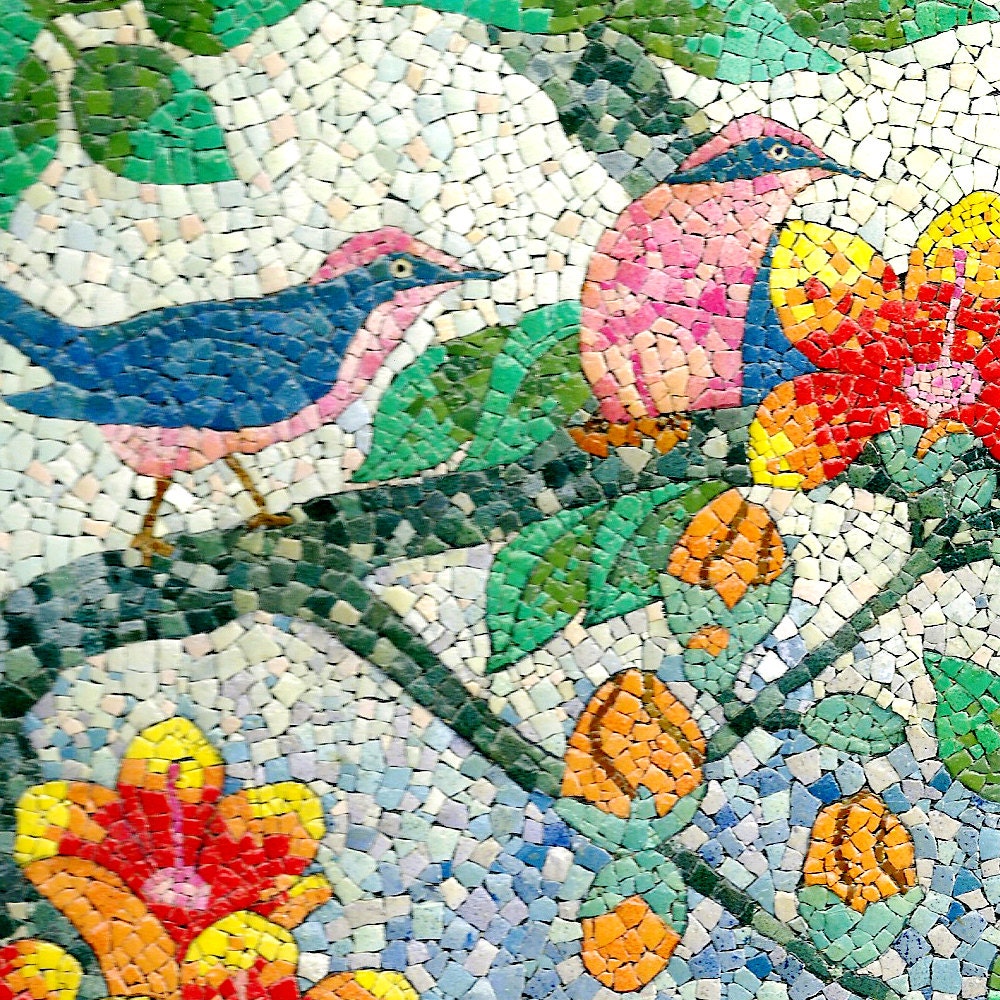 Eggshell Mosaic Art by MKmosaic on Etsy