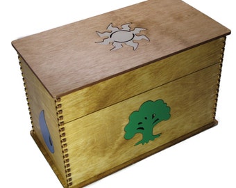 Magic: The Gathering Deck Box with colored inlay - Personalize it!