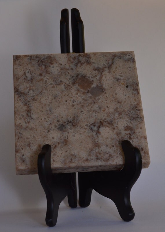 Items similar to Tan and Dark Brown Solid Quartz Hot Plate on Etsy