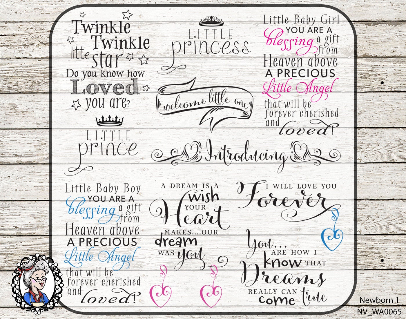 words for a new baby