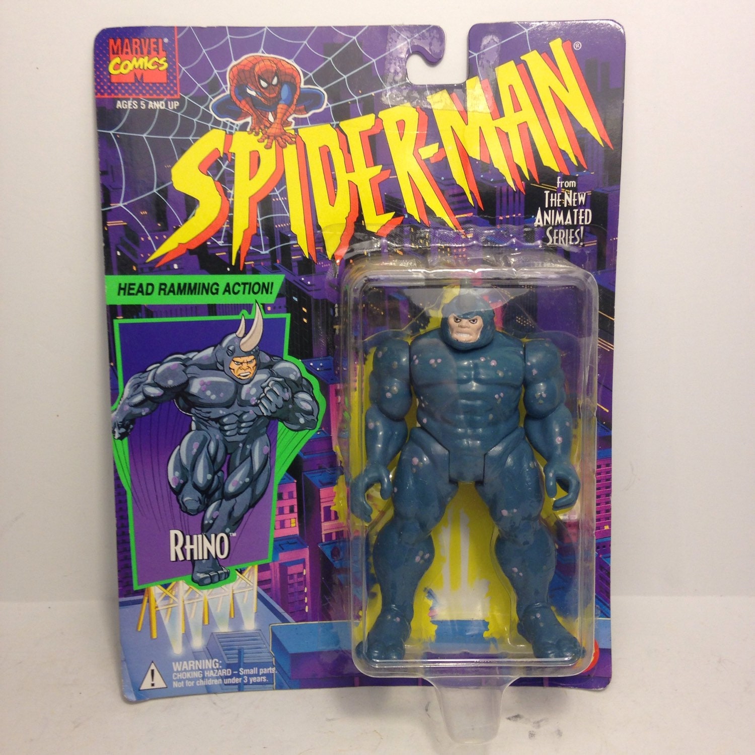 rhino toy spiderman