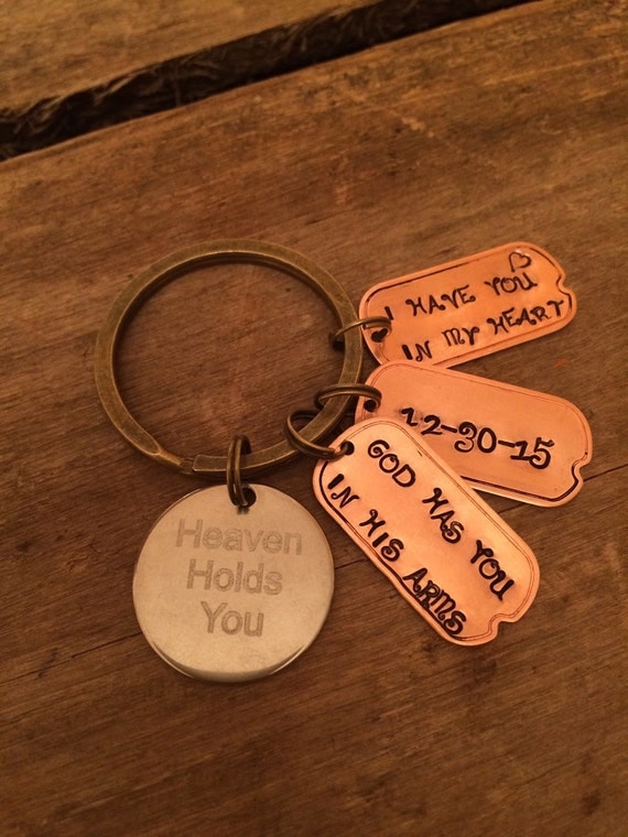 Miscarriage gift for dad rustic unique by WeatheredRaindrop