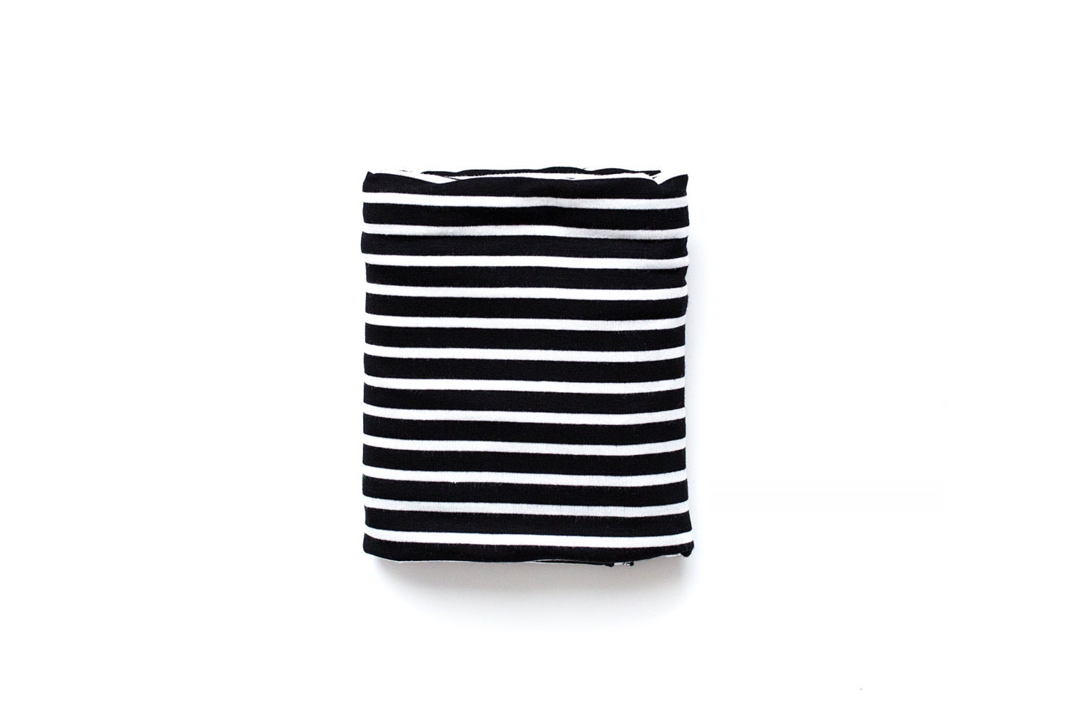 Black and white stripe swaddle with bundle option
