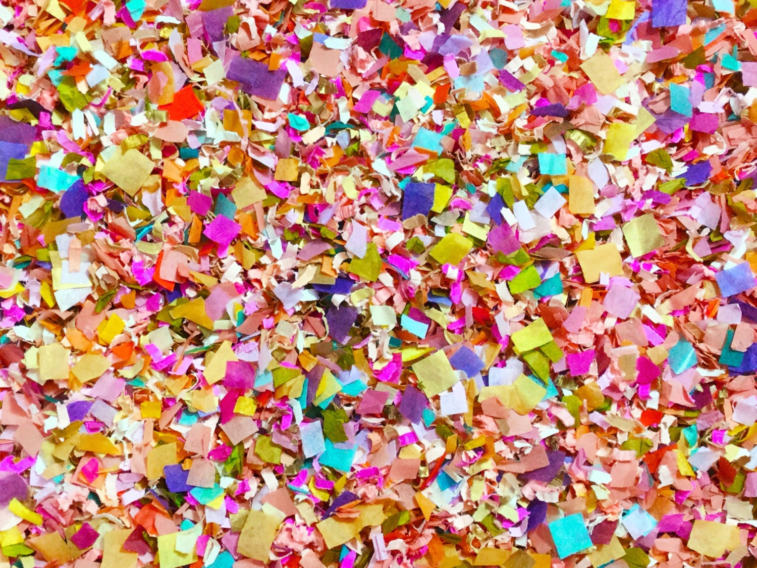 Confetti Biodegradable Bright Floral Multicoloured Colourful