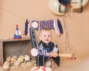 Items similar to First Birthday Baseball Party Printable Invitation on Etsy