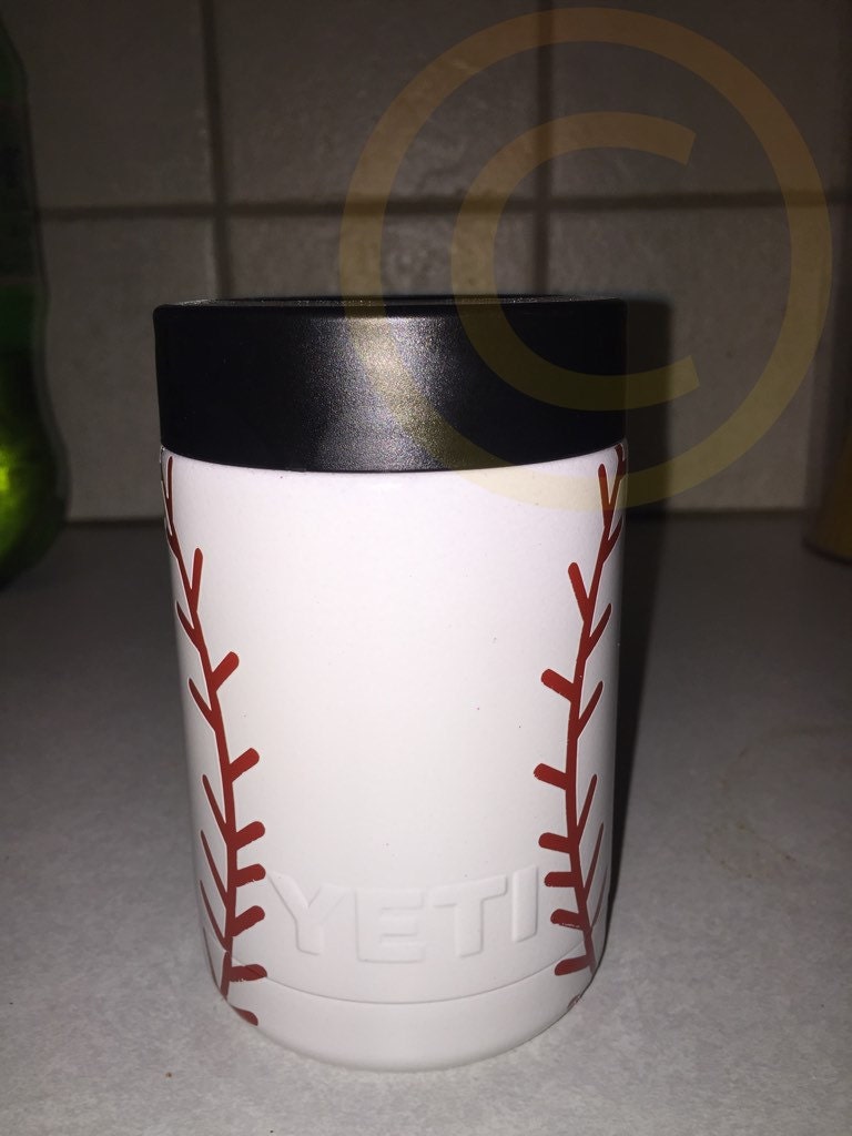 Baseball Tumbler/Baseball Yeti/Powder Coated Yeti/Sports