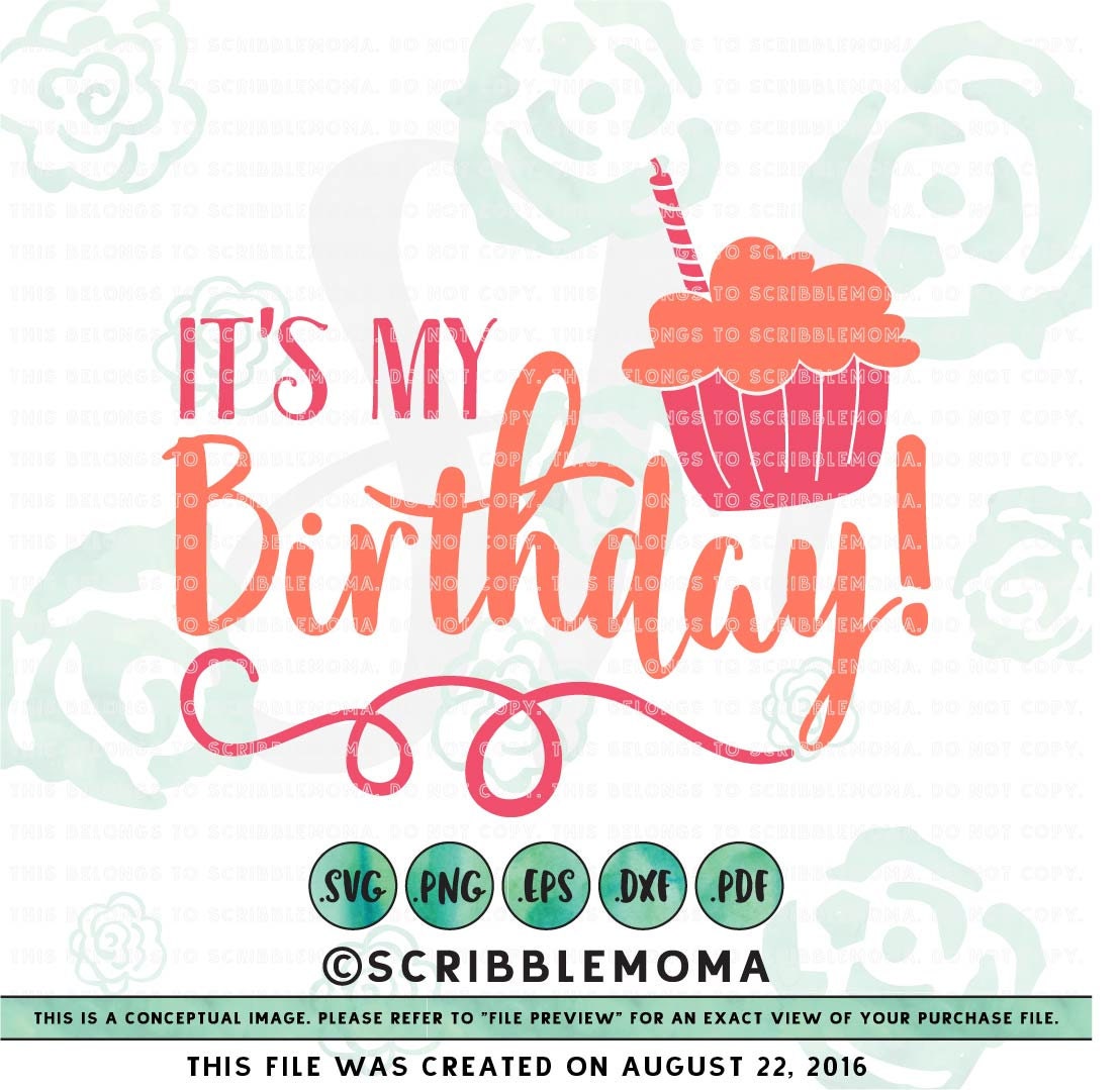 Download Birthday SVG for Cricut Birthday Girl svg Its My by ...