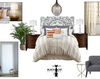 White Bohemian Bedroom bohemian bedroom | etsy White Bohemian Bedroom bohemian bedroom | etsy
