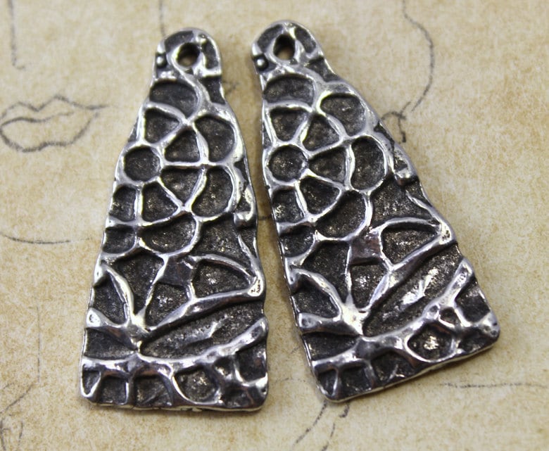 Charms Handcrafted Handmade Pewter Jewelry Supply No.