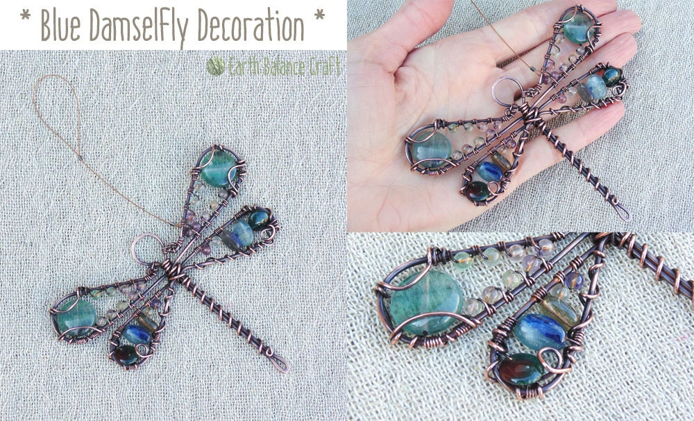 Tutorial, Dragonfly Suncatcher, Wire Wrap Tutorial, DIY Project, Learn ...