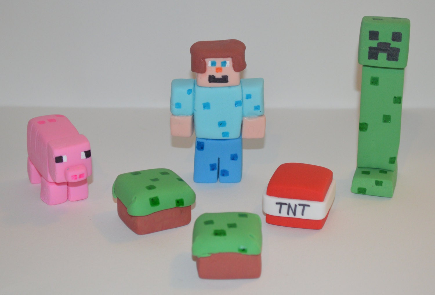 Fondant Minecraft Cake Toppers fondant minecraft cupcake Fondant Minecraft Cake Toppers fondant minecraft cupcake