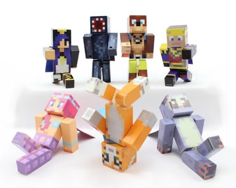 7 Toy Bundle (Animal Friends) by EnderToys - A Plastic Toy Set