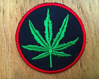 Unique cannabis embroidery related items | Etsy